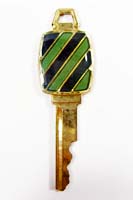 stripe crest key