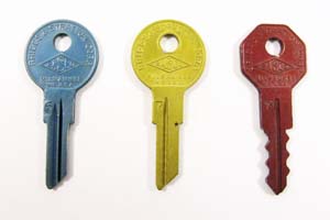 basco aluminum key blanks